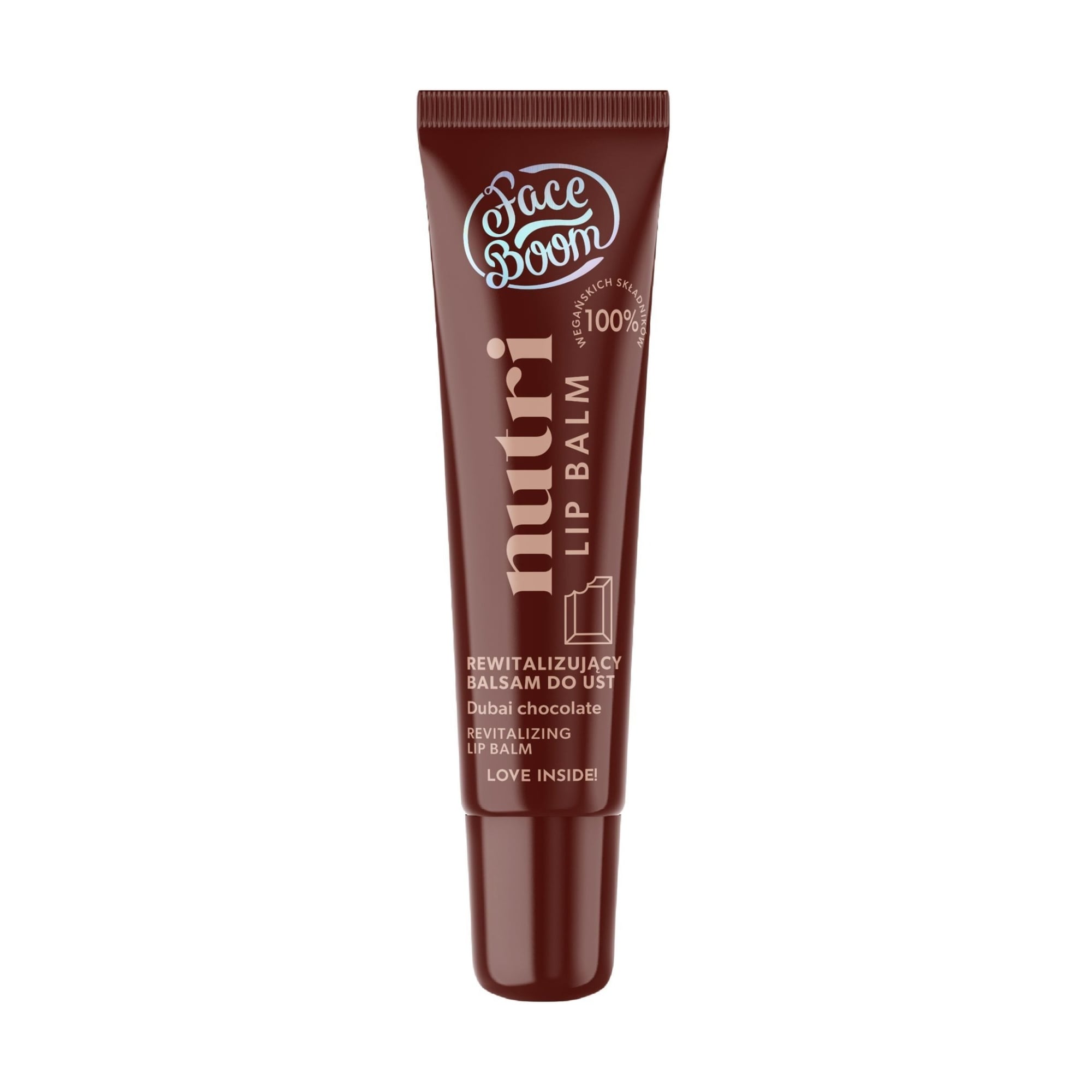 Відновлювальний бальзам для губ Face Boom Nutri Lip Balm, Dubai Chocolate, 10 г
